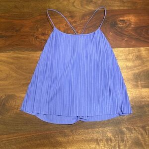 Target Lavender Pleated Camisole